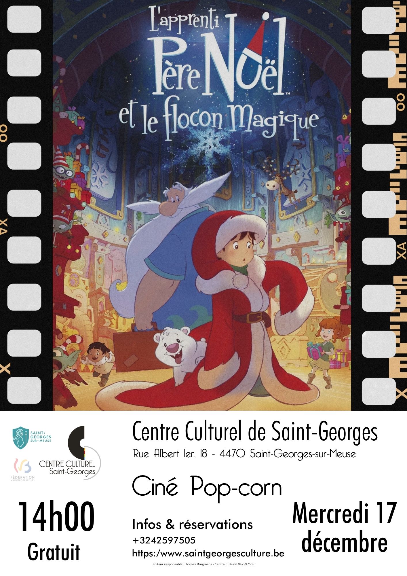 L’apprenti Père-Noël et le flocon magique